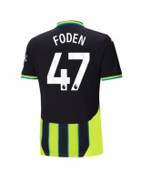 Manchester City Phil Foden #47 Venkovní Dres 2024-25 Krátký Rukáv